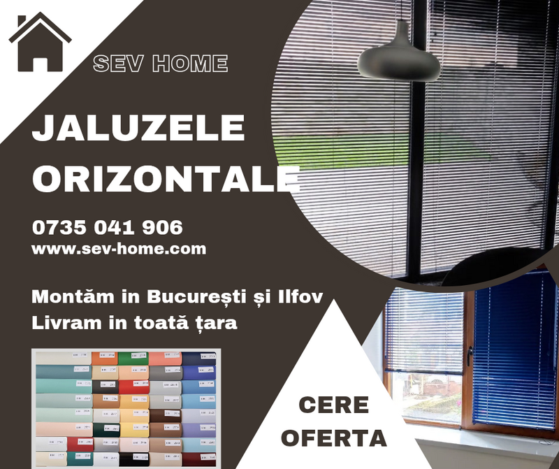 Jaluzele pe comanda.